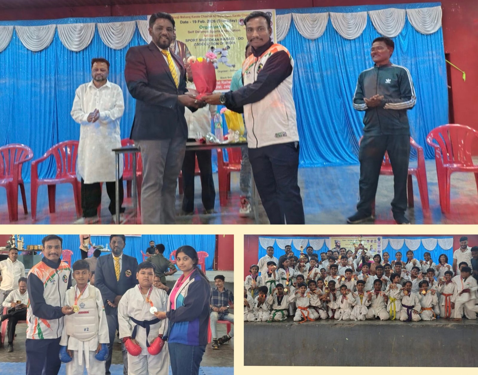 छत्रपती शिवाजी महाराज जयंतीनिमित्त राष्ट्रीय कराटे स्पर्धेत अमळनेरच्या विद्यार्थ्यांचा दमदार ठसा, मास्टर करंदीकर यांच्या मार्गदर्शनाखाली घवघवित यश; विजेत्यांवर अभिनंदनाचा वर्षाव