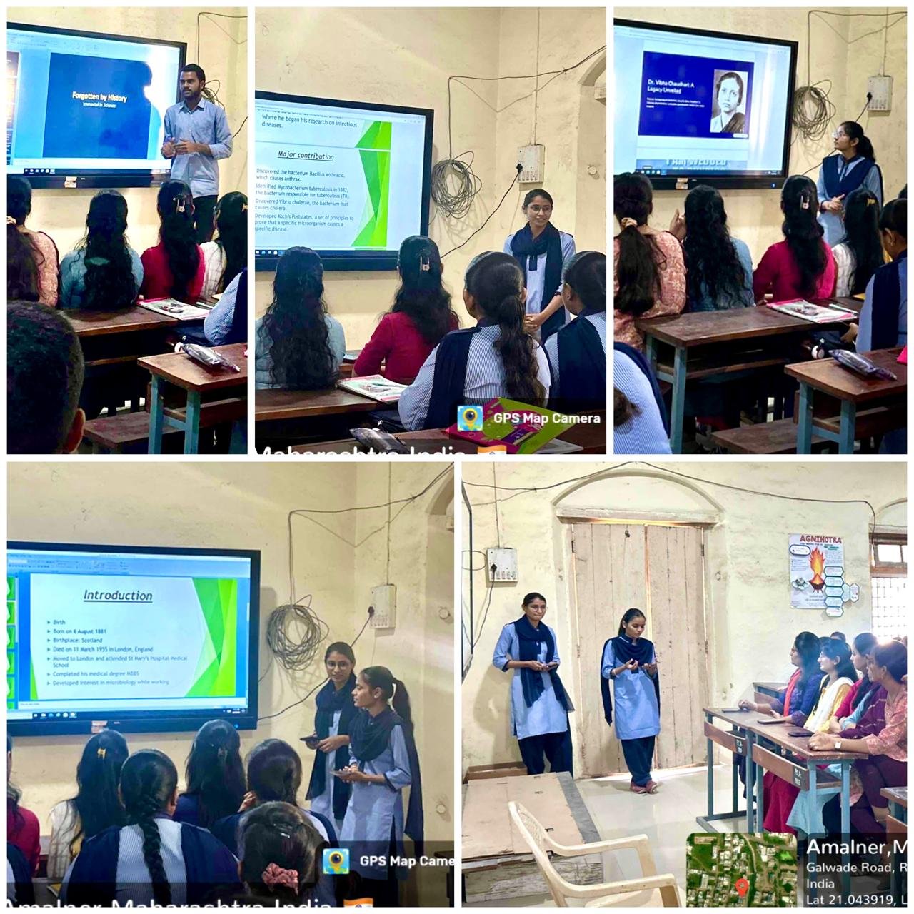 राष्ट्रीय विज्ञान दिननिमित्त सूक्षजीवशास्त्राच्या विद्यार्थ्यांचे संशोधनात्मक सादरीकरण*