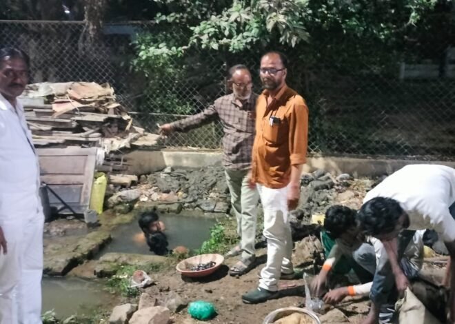 तांबेपुरातील पाणी संकटावर मध्यरात्री मात; सभापती कैलास पाटील यांची तत्पर धाव