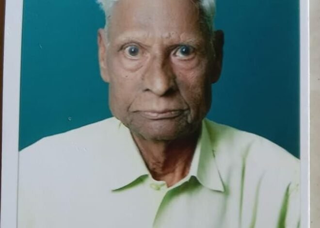 प्रेरणादायी पॉझिटिव्ह बातमी…  क्लर्क ते नायब तहसीलदार : प्रामाणिक सेवेतून घडलेले आदर्श व्यक्तिमत्त्व  ९१ वर्षांचा जीवनप्रवास प्रेरणादायी; अध्यात्म, शिस्त आणि सचोटीची उज्ज्वल परंपरा