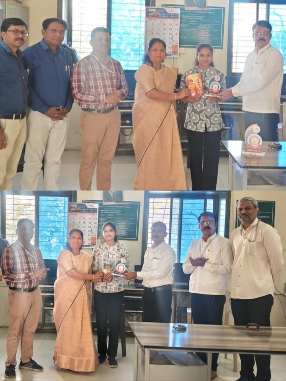 धरणगाव महाविद्यालयात फिजिक्स टॅलेंट सर्च परीक्षेचे आयोजन