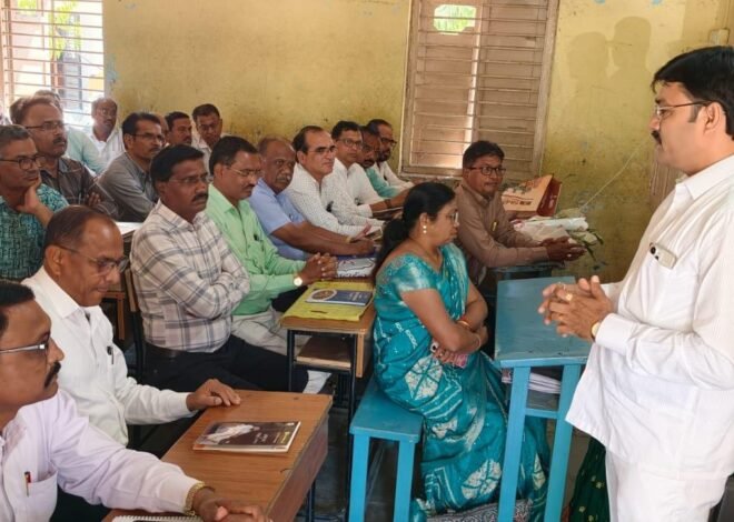 पाचोरा तालुका स्तरीय”व्यावसायिक शिक्षण व उद्योजकता ” प्रशिक्षण संपन्न*