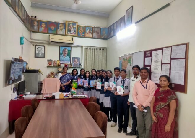 ए. टी. झांबरे माध्यमिक विद्यालय, जळगाव येथे सुभाषित पठण स्पर्धेतून विद्यार्थ्यांमध्ये संस्कारांची सुंदर जोपासना