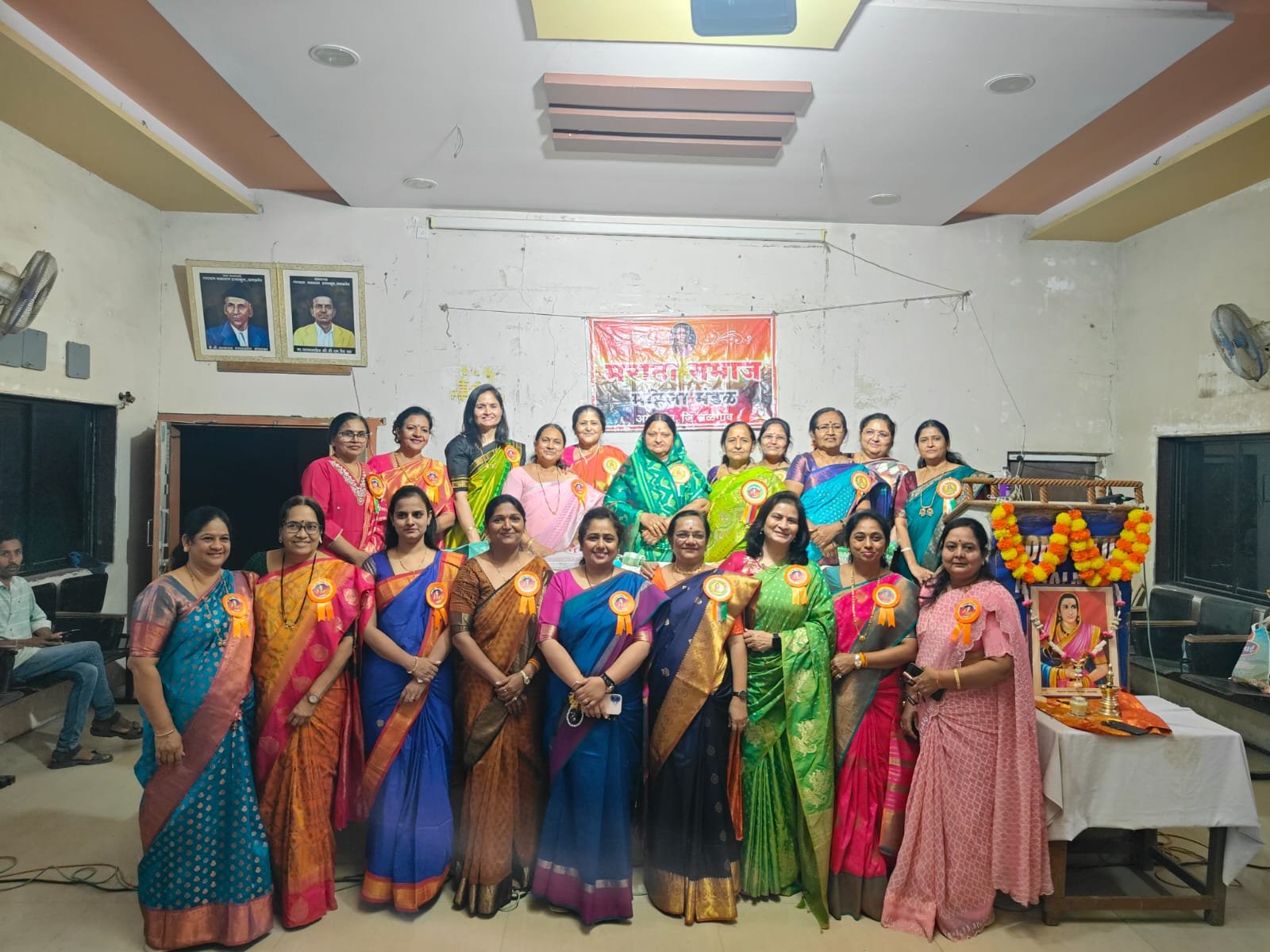अमळनेर मराठा समाज महिला मंडळ चा महिला दिन व पदग्रहण सोहळा उत्साहात साजरा