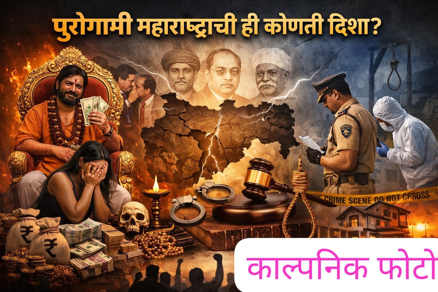 “पुरोगामी महाराष्ट्र की अंधश्रद्धेचा विळखा? भोंदूगिरी, राजकीय आशीर्वाद आणि न्यायव्यवस्थेची कसोटी”