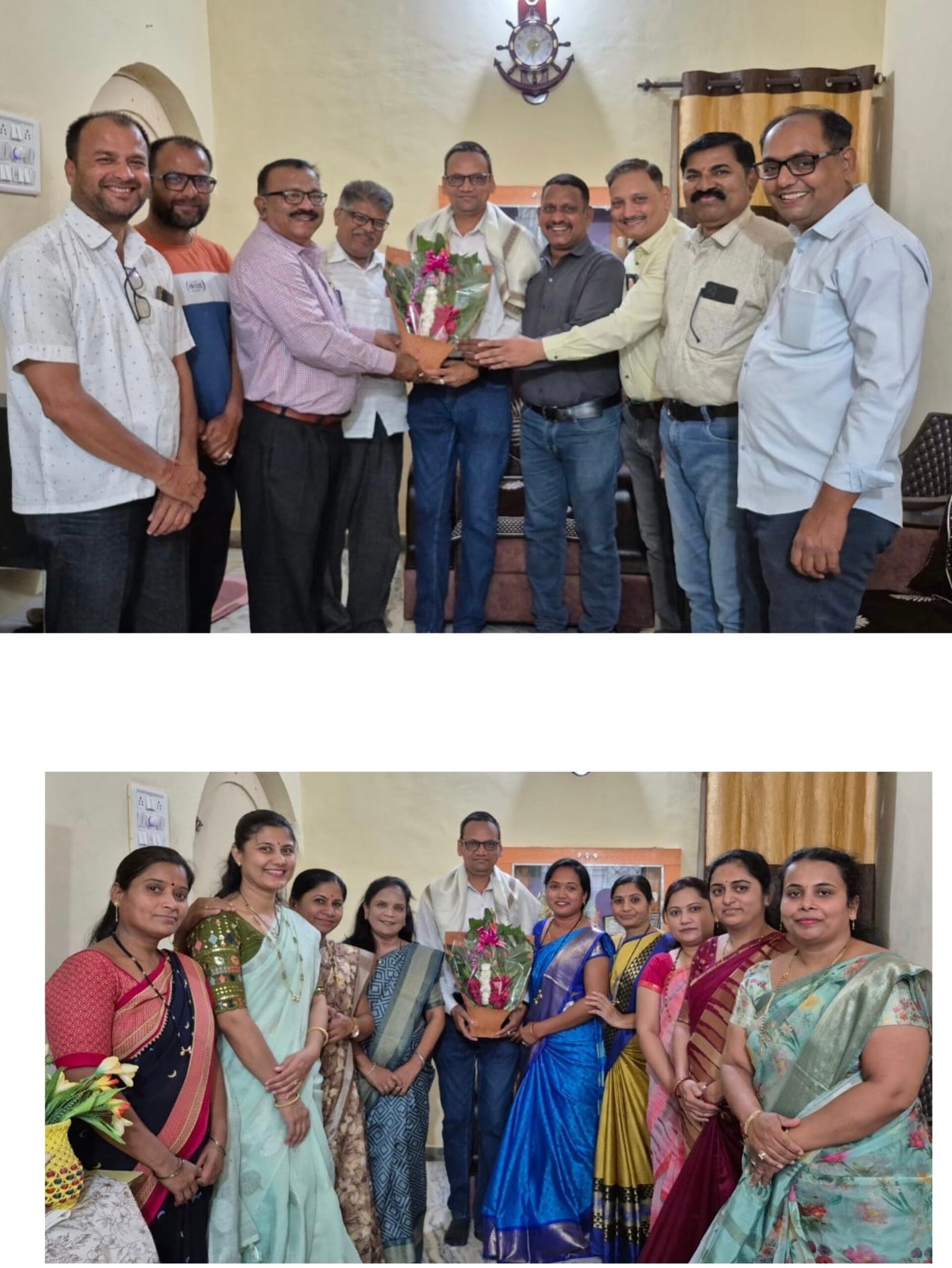 रवींद्र मोरे यांचा चर्मकार समाजातर्फे सपत्नीक सत्कार