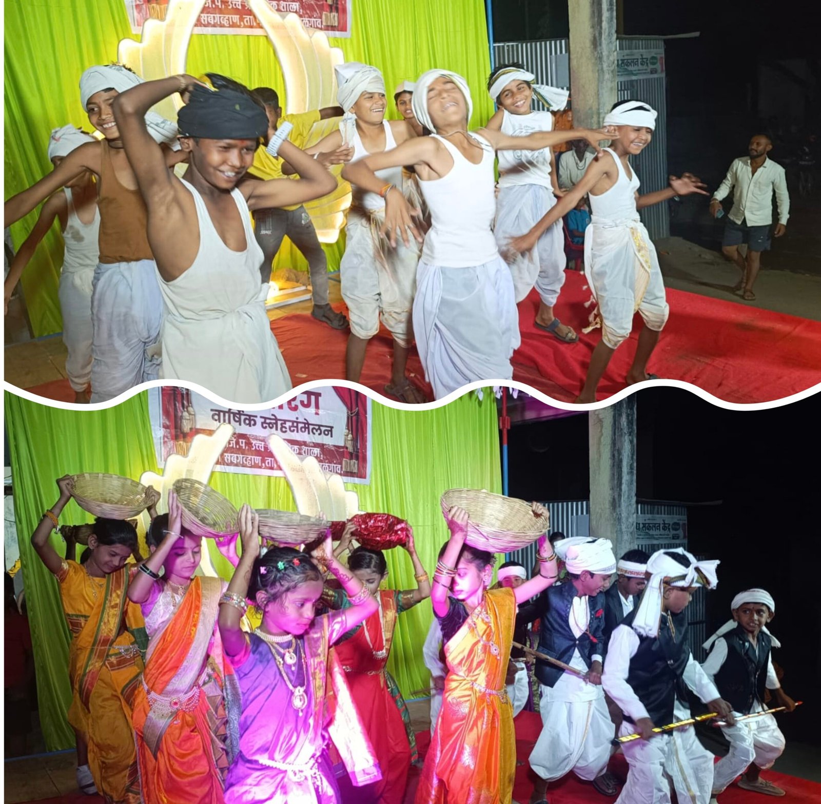 _रंगतरंग वार्षिक स्नेहसंमेलन जि.प. उच्च प्राथमिक शाळा दगडी सबगव्हाण_*