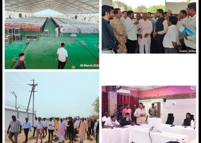 भूमी सुपोषण संवर्धन अभियान शुभारंभाची तयारी पूर्णत्वास  केंद्रीय कृषिमंत्री शिवराजसिंह चौहान आज अमळनेरला येणार