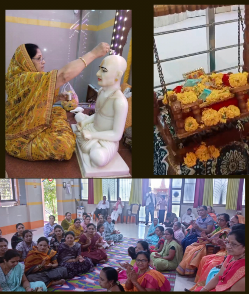 अमळनेरात श्रीराम जन्मोत्सवाचा भक्तीमय जल्लोष; संत गजानन महाराज मंदिरात भाविकांची उत्स्फूर्त उपस्थिती