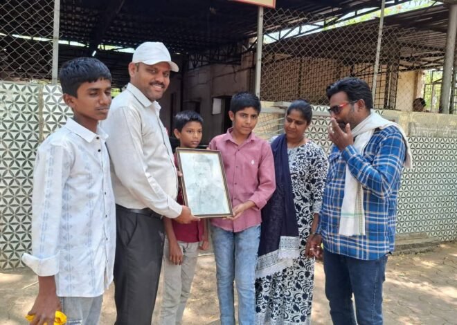 व्हॉट्सअ‍ॅप डीपीपासून सुंदर स्केचपर्यंत; विद्यार्थिनीच्या कलेने शिक्षकांना दिला भावनिक सन्मान!