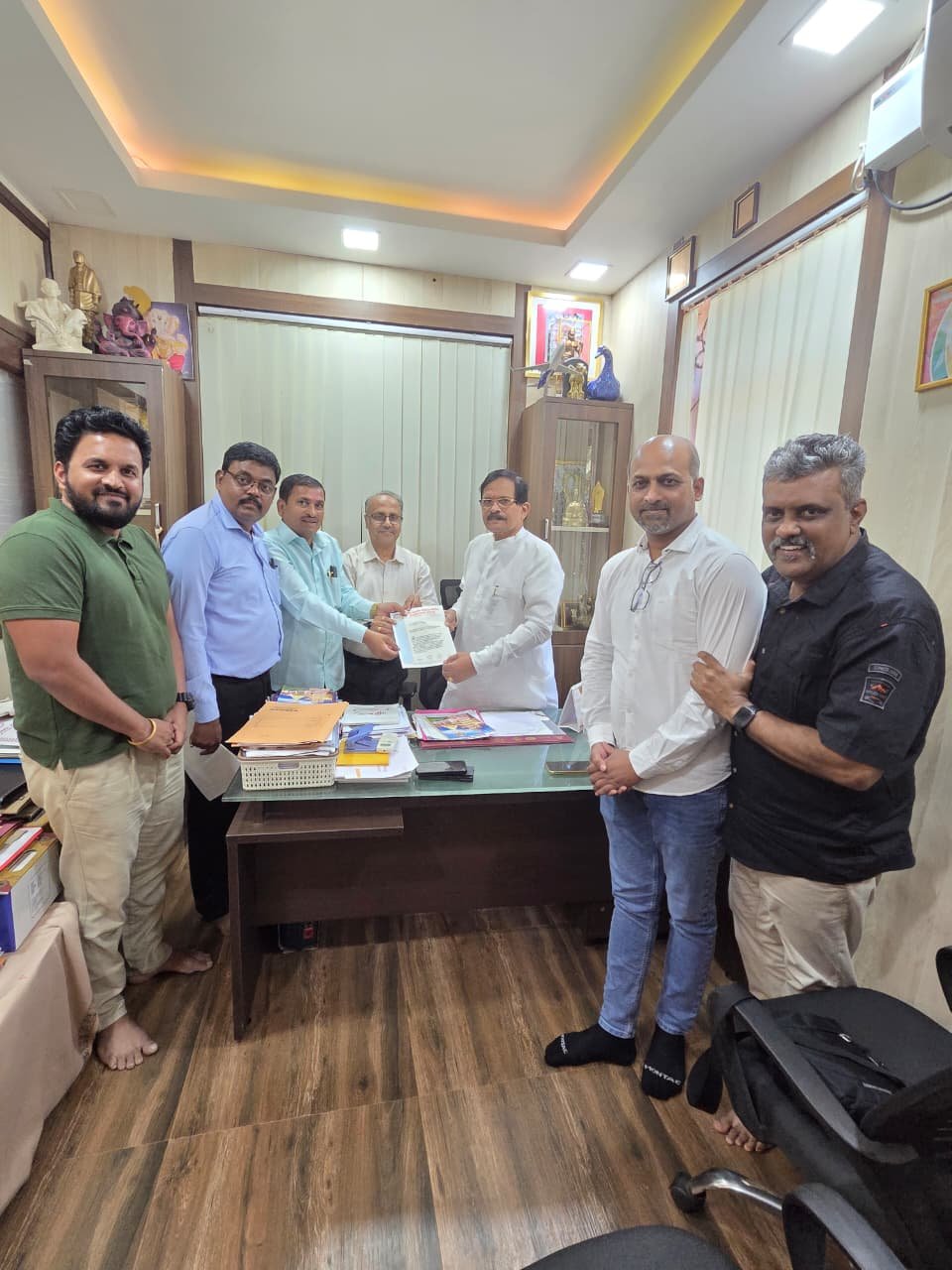 ४ मे रोजी होणाऱ्या डिजिटल मीडिया अधिवेशनासाठी श्रीपाद नाईक यांना निमंत्रण