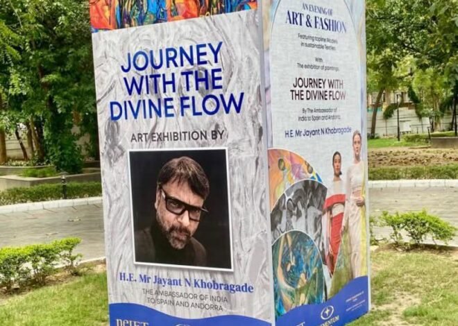 मुत्सद्देगिरी आणि कुंचल्याचा अनोखा संगम: राजदूत जयंत खोब्रागडे यांचा ‘आत्मरंग’*