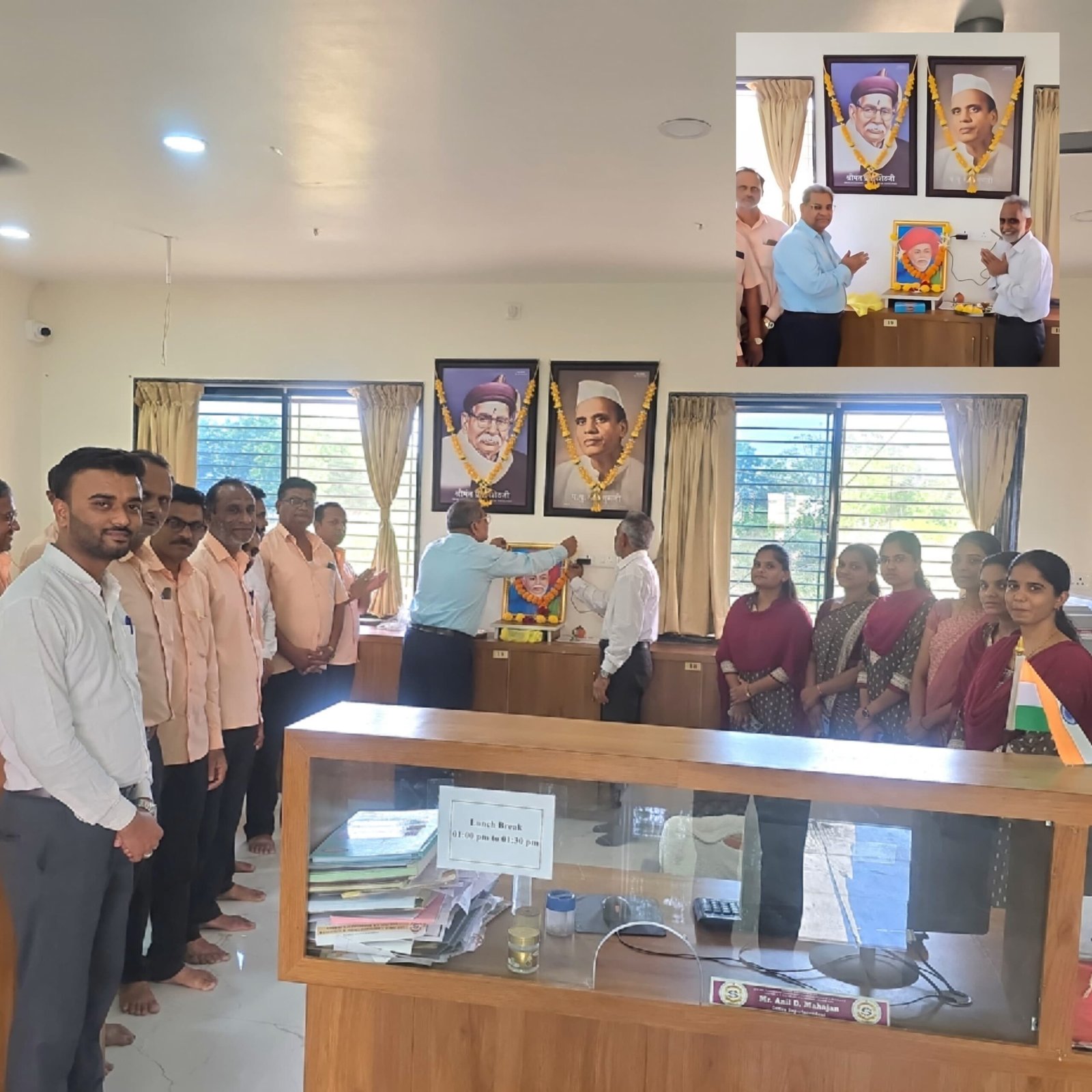 फार्मासी महाविद्यालयात महात्मा जोतिबा फुले यांची जयंती उत्साहात साजरी*