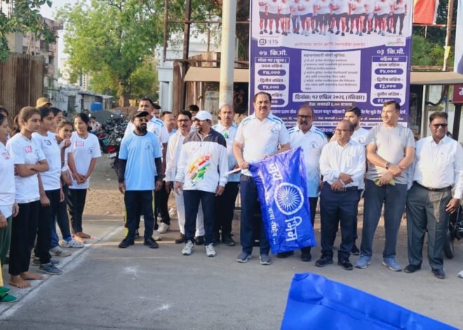 क्रांतिसूर्य महात्मा फुले व डॉ. बाबासाहेब आंबेडकर यांच्या जयंतीनिमित्त मॅरेथॉन स्पर्धा उत्साहात