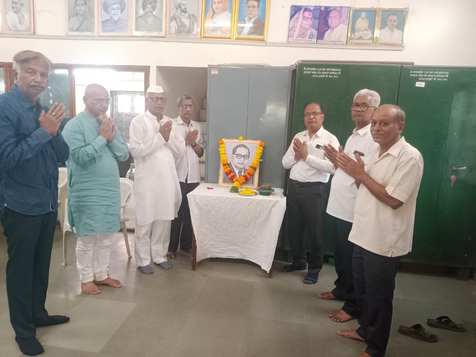 अमळनेरमध्ये मराठी वाङ्मय मंडळात डॉ. बाबासाहेब आंबेडकर जयंती उत्साहात साजरा