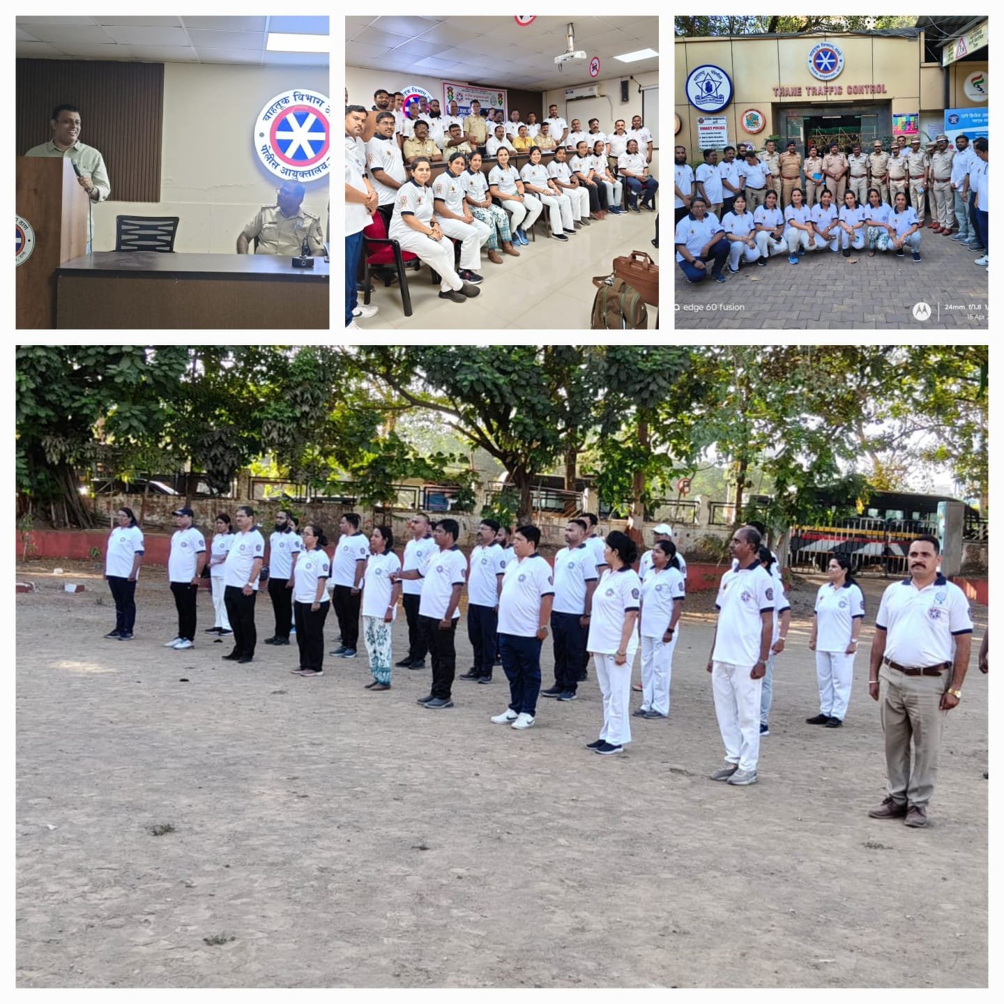 आर एस पी हे केवळ प्रशिक्षण नसून एखाद्या घरामध्ये झोपडी मध्ये संस्काराचा चांगला दिवा लावण्याचे काम आपण करू शकता – ज्ञानेश्वर धानवे  ठाणे वाहतूक उप आयुक्तालयामार्फत आर एस पी अधिकारी प्रशिक्षण कार्यशाळेला उत्स्फूर्त प्रतिसाद.