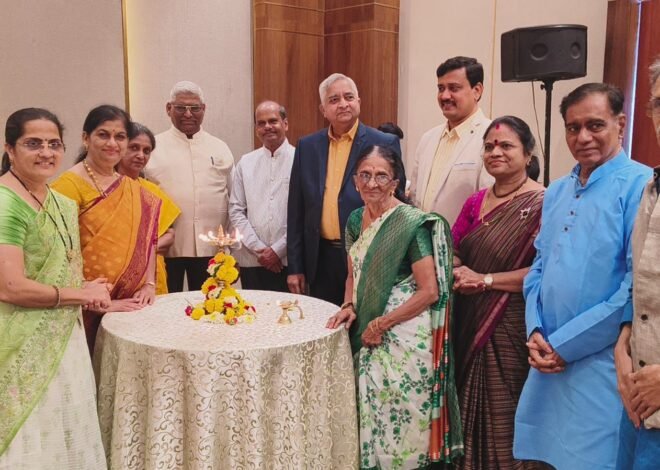 बदलत्या काळात नाती संवेदनशील : साहित्यिक श्रीकांत मोरे साहित्य, उद्योगी सेवाकर्मींचा प्रेरणादायी सन्मान मोरे, काकडे दाम्पत्याचा अनोखा ‘सहजीवन सोहळा’ गोव्यात रंगला