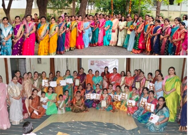 आखाजीच्या निमित्ताने अहिराणी संस्कृतीचा जल्लोष; योग विद्या धाम शिरपूर येथे ‘अहिराणी लोकवाङ्मय दिन’ उत्साहात साजरा  ,सासुरवासिनींसाठी माहेरची ऊब; गाणी, गौराई पूजन, नाटिका आणि साहित्यिकांच्या उपस्थितीत परंपरेचा देखणा संगम