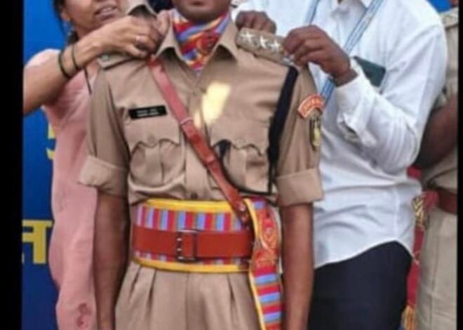 मठगव्हाणचा सुपुत्र देशसेवेत; साने गुरुजी विद्यालयाचा माजी विद्यार्थी यशपाल पवार असिस्टंट कमांडंट पदावर विराजमान!