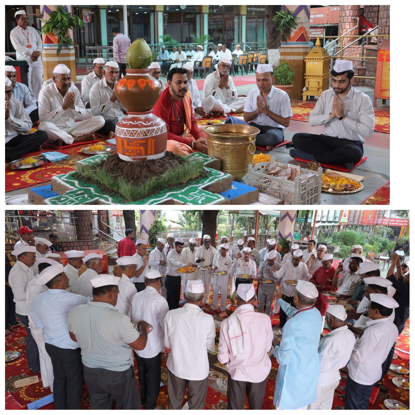 मातीशी नातं जपण्याचा संकल्प’ — अक्षय्य तृतीयेच्या मुहूर्तावर जनजागराची प्रेरणादायी सांगता ,  मंगळग्रह मंदिरात भूमिपूजन सोहळा; प्रशासन, तज्ज्ञ आणि शेतकऱ्यांचा उत्स्फूर्त सहभाग