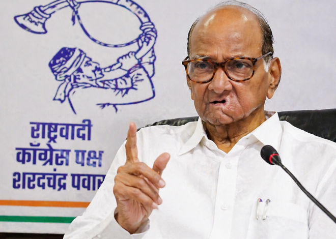 मतदानाला गैरहजर, पण आवाहन ठाम; सुनेत्रा पवारांना मतदान करा – शरद पवार