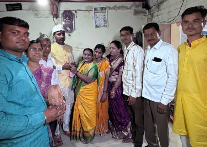 लग्नसोहळ्यात उजळलं माणुसकीचं सोनं!