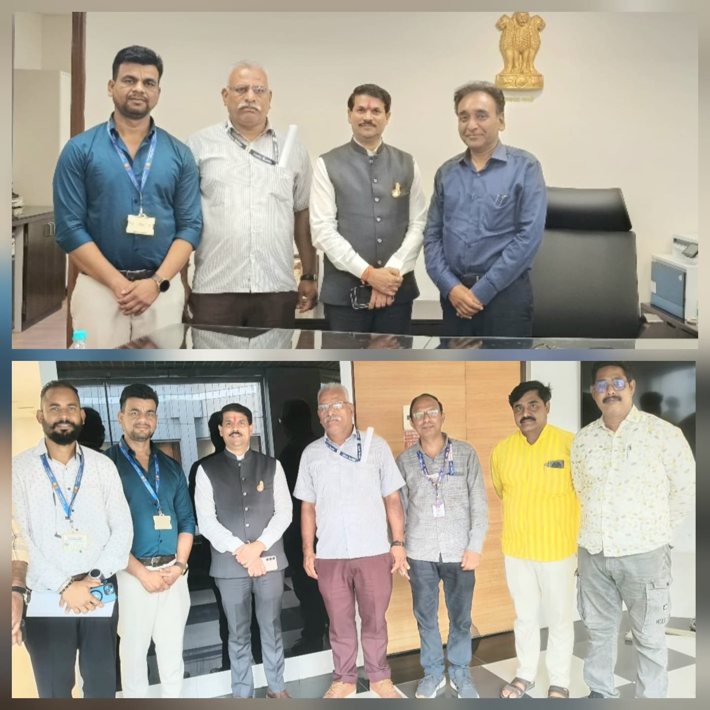 समग्र शिक्षा अभियानातील कर्मचाऱ्यांना कायम करण्यासंदर्भात मंत्रालयात पाठपुरावा*