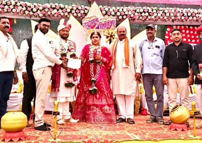 धरणगावच्या लेकीचा सत्यशोधक पद्धतीने विवाह संपन्न ! , सत्यशोधक विवाह लावून सोनवणे परिवाराने केली क्रांतीची सुरुवात : डॉ. सुरेश झाल्टे