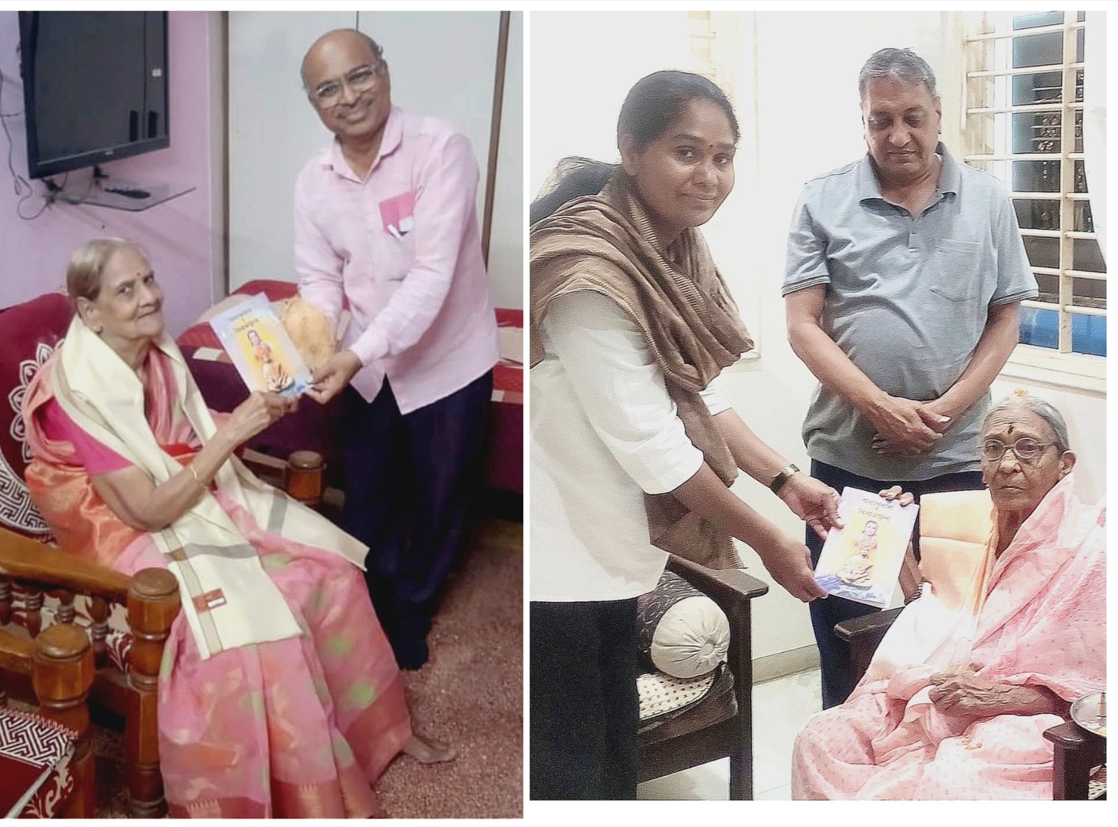मातृदिनानिमित्त ‘ आदर्श मातांचा गृह – सत्कार ‘ सोहळा संपन्न  ‘ डॉ. कलाम पुस्तक भिशी ‘ तर्फे मातांच्या निवासस्थानी जाऊन मातृऋण कृतज्ञतेचा अनोखा उपक्रम