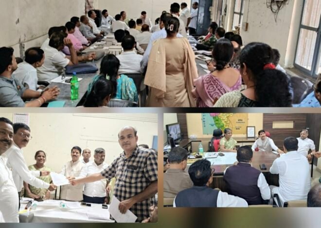 शिक्षण क्षेत्रातील प्रलंबित प्रश्नांवर मोठा निर्णय ,कोकण विभागाचे शिक्षक आमदार मा. ज्ञानेश्वर म्हात्रे सरांच्या पुढाकाराने कोल्हापूर विभागात आढावा बैठक; अनेक शिक्षकांच्या समस्या मार्गी