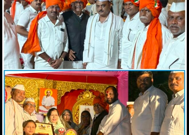 वारकरी परंपरेतील योगदानाची दखल; पांडुरंग माळी यांचा धुळ्यात सन्मान