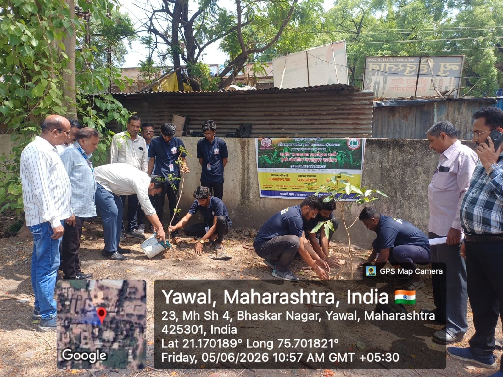 हरित क्रांतीकडे एक पाऊल; जागतिक पर्यावरण दिनानिमित्त विद्यार्थ्यांचा स्तुत्य उपक्रम