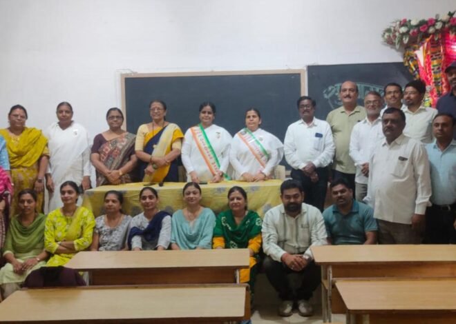 ए. टी. झांबरे माध्यमिक विद्यालयात ताण-तणाव व्यवस्थापन विषयक मार्गदर्शक कार्यशाळा संपन्न