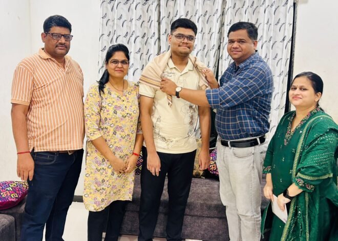 नोबेलच्या इस्रो-आयआयटी सहलीतून मिळाली प्रेरणा; लाभेशने गाठले आयआयटी जोधपूरचे स्वप्न