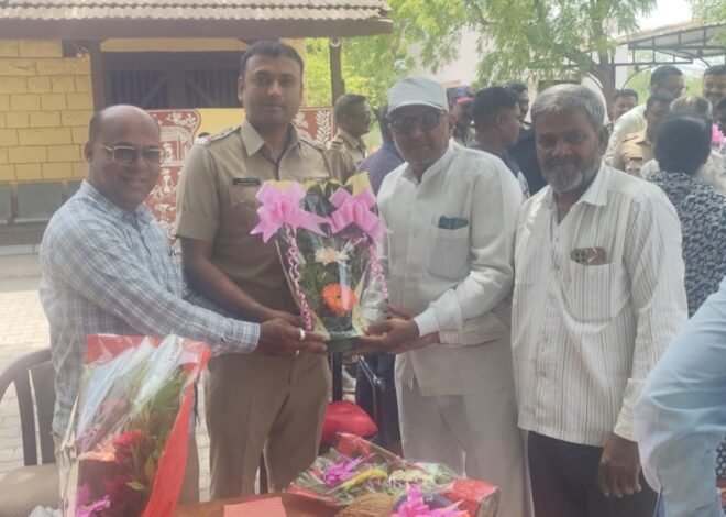 मारवड पोलिस ठाण्याचे नवनिर्वाचित ए.पी.आय. मन्सूरी यांचे स्वागत, एपीआय जिभाऊ पाटील यांना दिला निरोप…