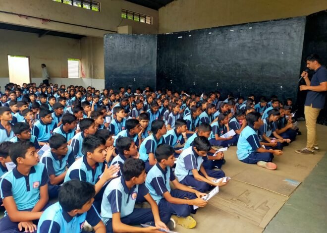 के.सी.ई. सोसायटी संचलित ए. टी. झांबरे माध्यमिक विद्यालयात ‘म्युझियम ऑन व्हील्स’ द्वारे इतिहासाचा जिवंत अनुभव*