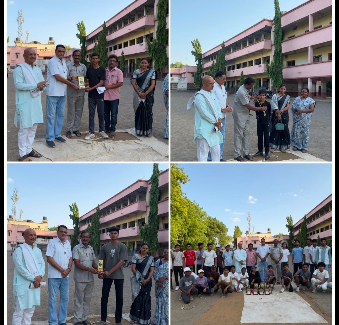 साने गुरुजी शाळेत क्रिकेट गुणवंतांचा गौरव; बक्षीस वितरण सोहळा उत्साहात संपन्न  ,”ट्रॉफी म्हणजे केवळ सन्मान नव्हे, तर मेहनत, शिस्त आणि जिद्दीचा गौरव”