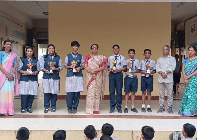शिष्यवृत्ती व एनएमएमएस परीक्षेतील यशस्वी विद्यार्थ्यांचा ए. टी. झांबरे माध्यमिक विद्यालयात गौरव*