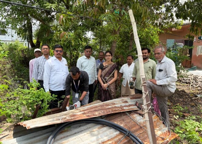 साचलेल्या पाण्यावर आरोग्य विभागाचा प्रहार; अमळनेरमध्ये गप्पी मासे व औषध फवारणी मोहीम
