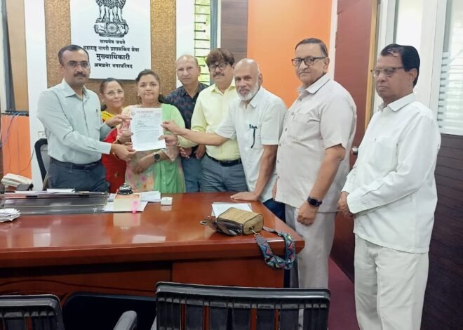 लोक वर्गणी’ व पाणीपट्टीवरील २% व्याजाचा मुद्दा पुन्हा ऐरणीवर; ग्राहक पंचायतचे नगरपरिषदेला निवेदन