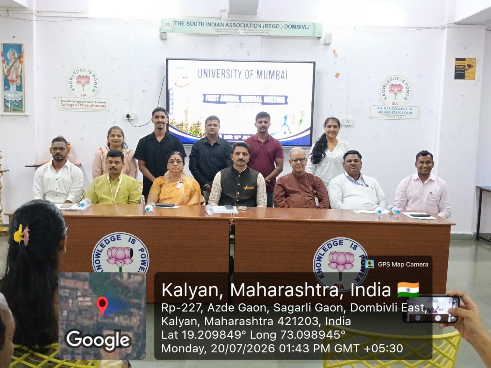 मुंबई विद्यापीठ ठाणे विभाग क्रीडा समितीची वार्षिक नियोजन सभा संपन्न  क्रीडा संस्कृती बळकट करण्यासाठी सर्वांनी समन्वयाने कार्य करावे:: क्रीडा संचालक मनोज रेड्डी