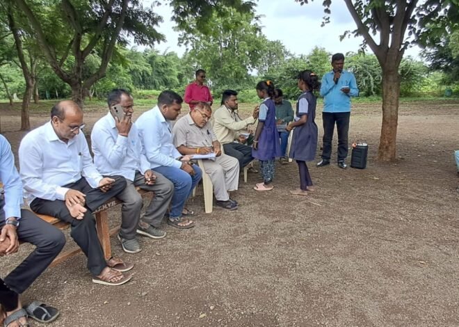 कै. बळीरामदादा माध्यमिक विद्यालय, ब्राम्हणवेल येथे आरोग्य तपासणी शिबिर संपन्न!