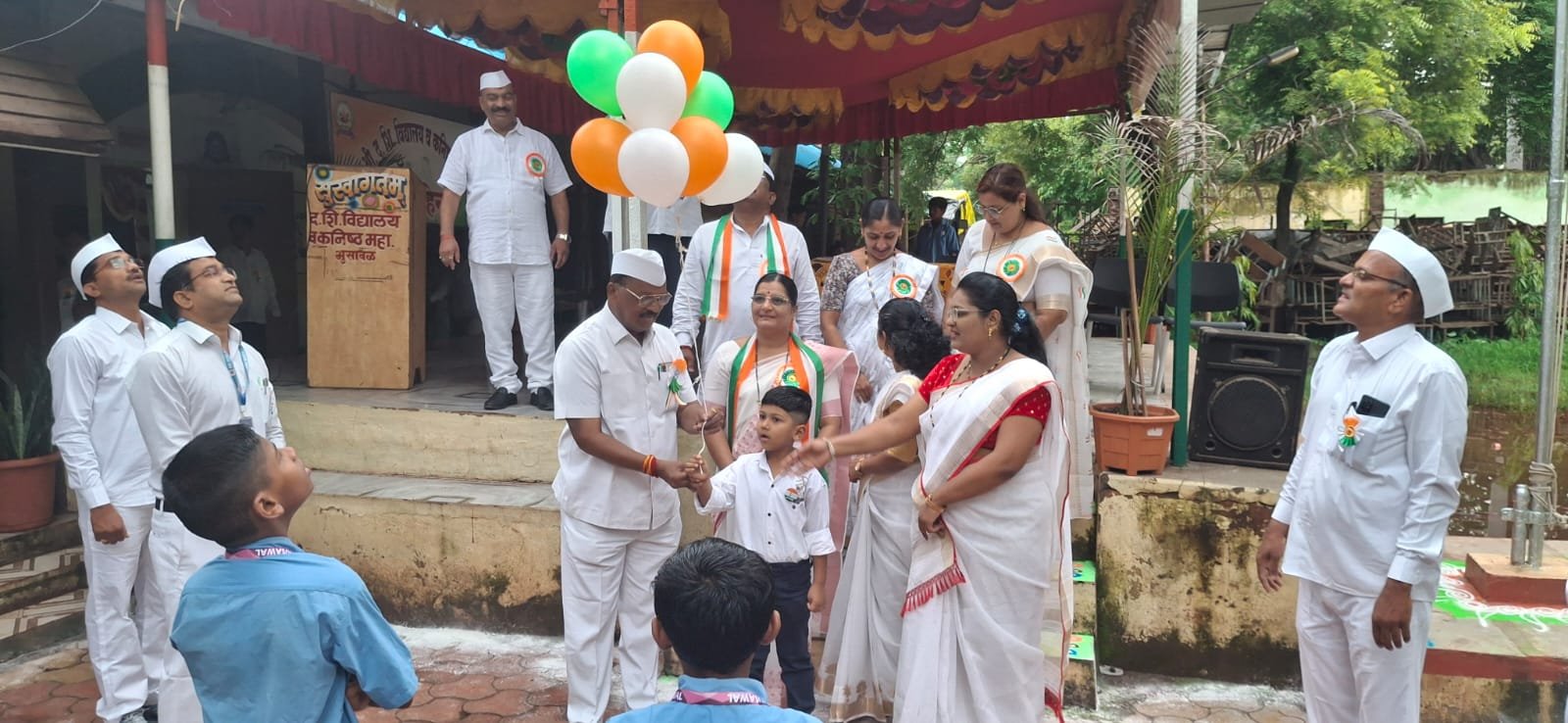 नगरपरिषद संचलित पी एम. श्री. द. शी. विद्यालयात ८० वा स्वातंत्र्य दिन उत्साहात साजरा