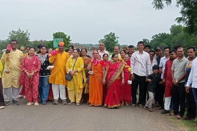 जळोद ते विद्येश्वर महादेव मंदिरापर्यंत भक्तिमय कावड यात्रा उत्साहात