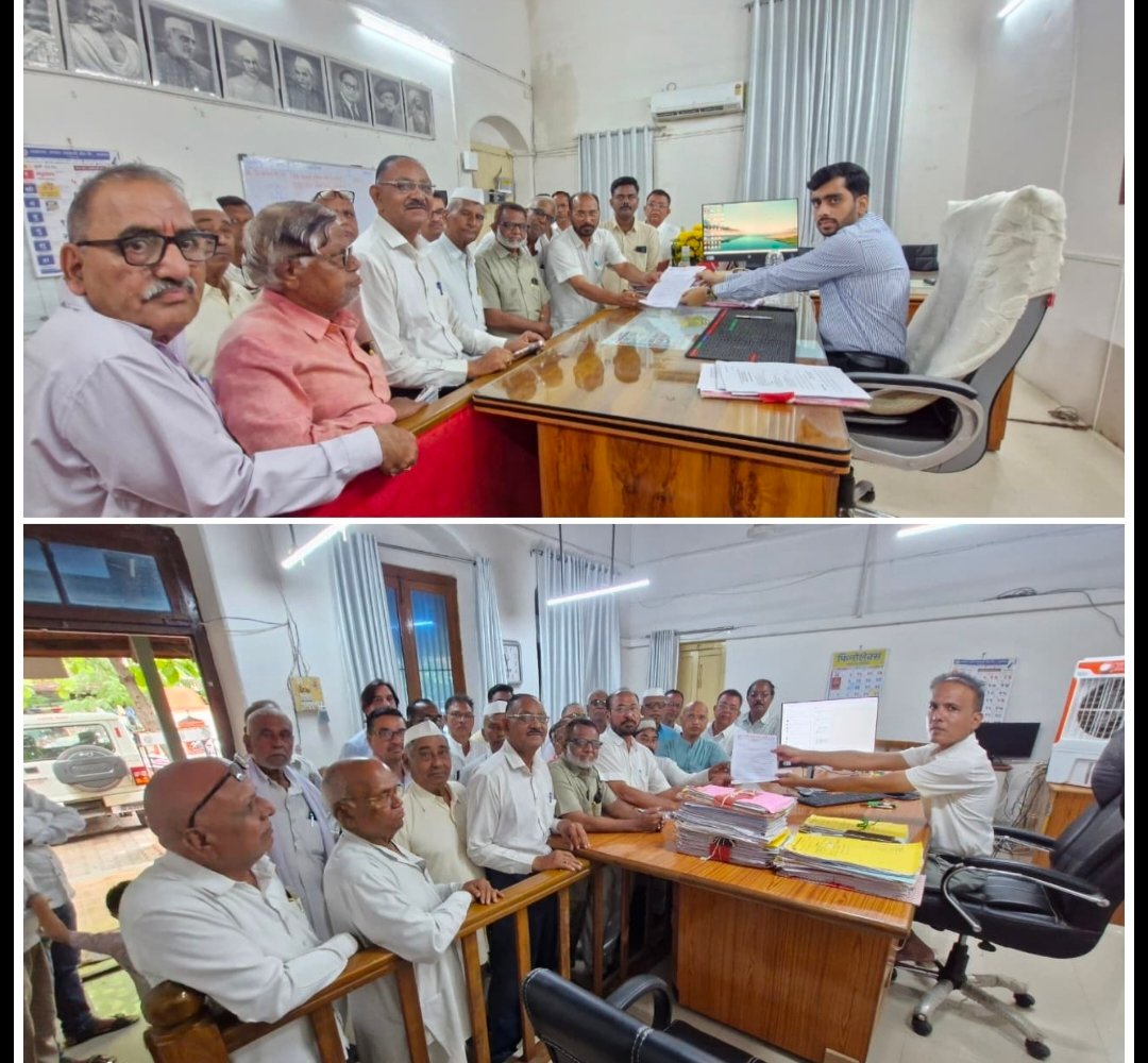 पूरग्रस्तांच्या न्यायासाठी काँग्रेसची आक्रमक भूमिका; तातडीच्या पंचनामे व आर्थिक मदतीची प्रशासनाकडे जोरदार मागणी   अतिवृष्टीमुळे शेतकरी, व्यापारी, नागरिकांचे कोट्यवधींचे नुकसान; उपविभागीय अधिकारी, तहसीलदार व मुख्याधिकाऱ्यांना निवेदन सादर