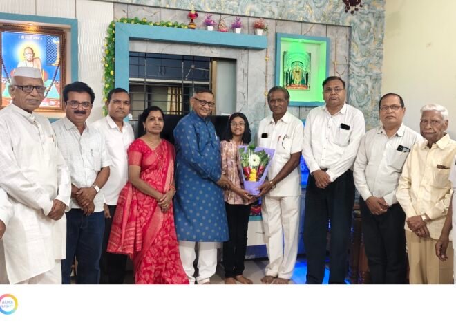 कु. योगांक्षी संजीव पाटील हिची शिष्यवृत्ती परीक्षेत उल्लेखनीय कामगिरी  ,२०४ गुणांसह शहरी भागातून गुणवत्ता यादीत तृतीय क्रमांक; योगांक्षीचा व आई-वडिलांचा हृदयस्पर्शी सत्कार