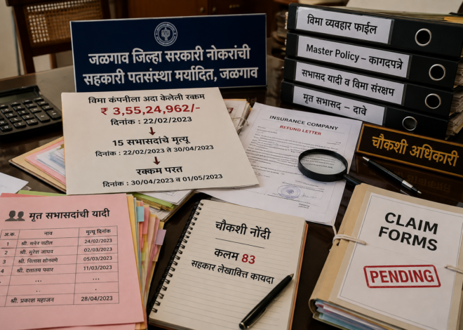 ₹३.५५ कोटींचा विमा व्यवहार अन् १५ मृत्यू; नेमके घडले तरी काय?,   Master Policy, विमा संरक्षण, परतफेड आणि कमिशनचा तपास करण्याची मागणी; रावसाहेब मांगो पाटील, अमरसिंग तिरसिंग पवार, रवींद्र मुकुंदराव सोनवणे व ज्ञानेश्वर रूपचंद सोनवणे यांचा चौकशी अधिकाऱ्यांकडे आग्रह