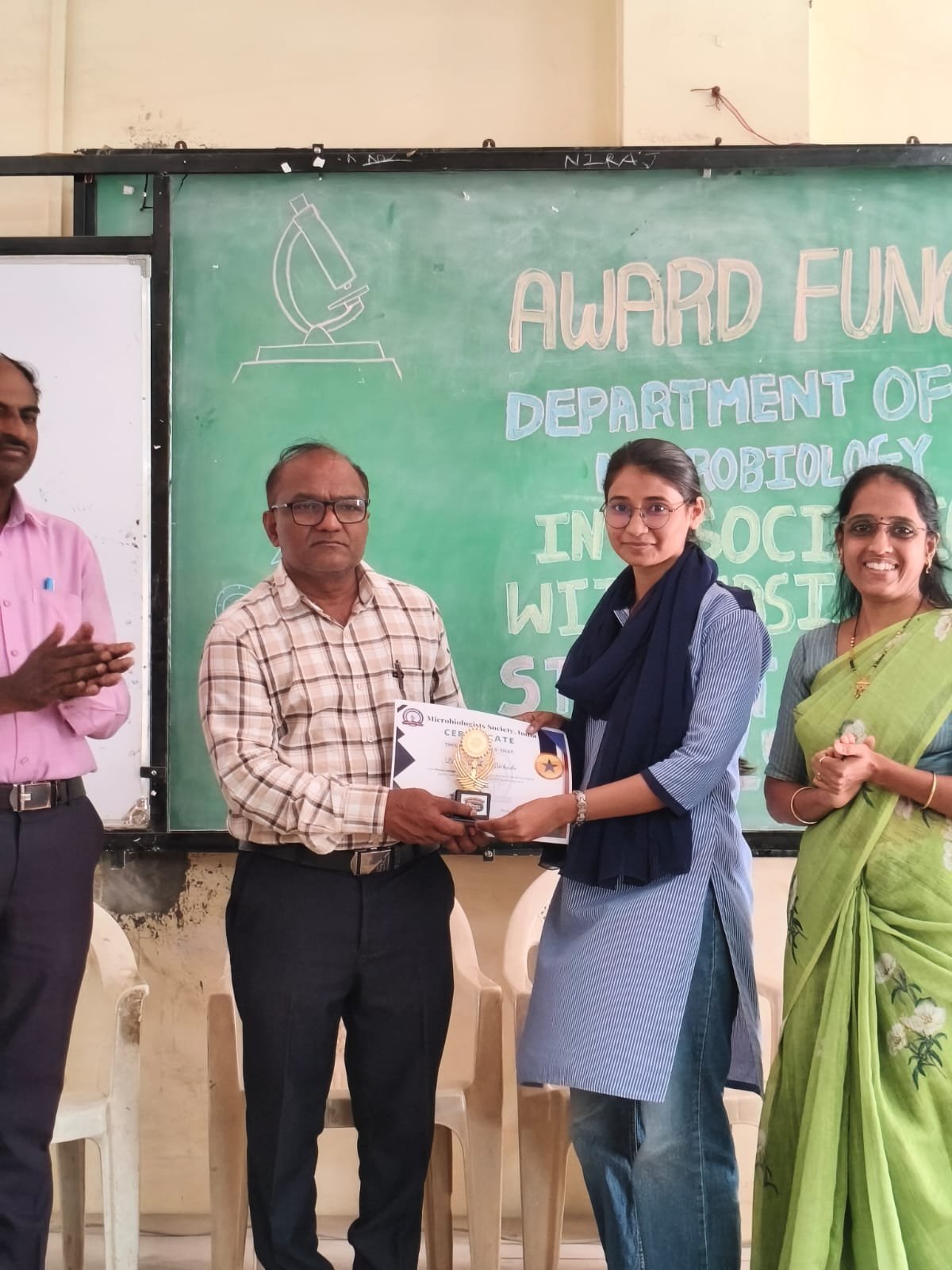 प्रताप महाविद्यालयाच्या सायमा तेलीची ‘विकसित भारत @2047’ GK क्विझमध्ये जिल्ह्यात बाजी; राष्ट्रीय स्तरासाठी निवड