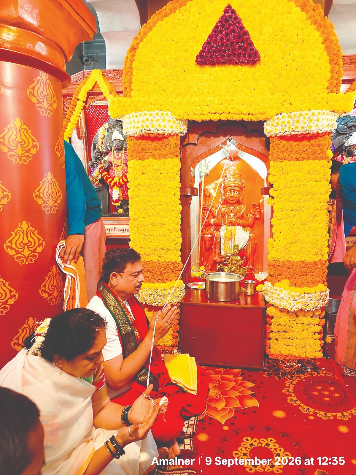 लोककल्याणासाठीच्या भव्य महारुद्र पूजेला सुरूवात , मंगळग्रह सेवा संस्थेचा उपक्रम; तीन दिवस भाविकांसाठी मंगलमय पर्वणी